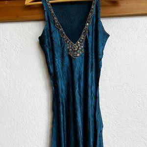 2-Piece Teal Komarov Dress
